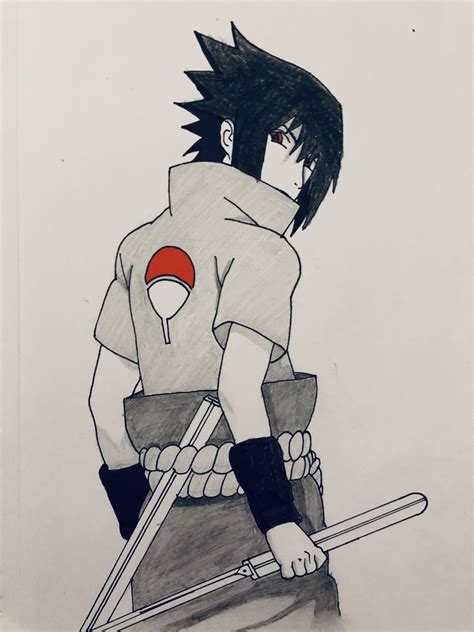 Sasuke Full Body Sasuke Naruto Drawings