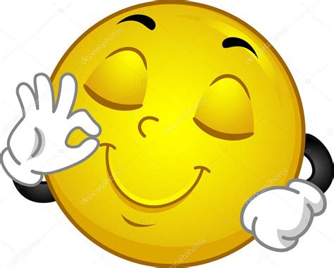 Satisfied Smiley Face