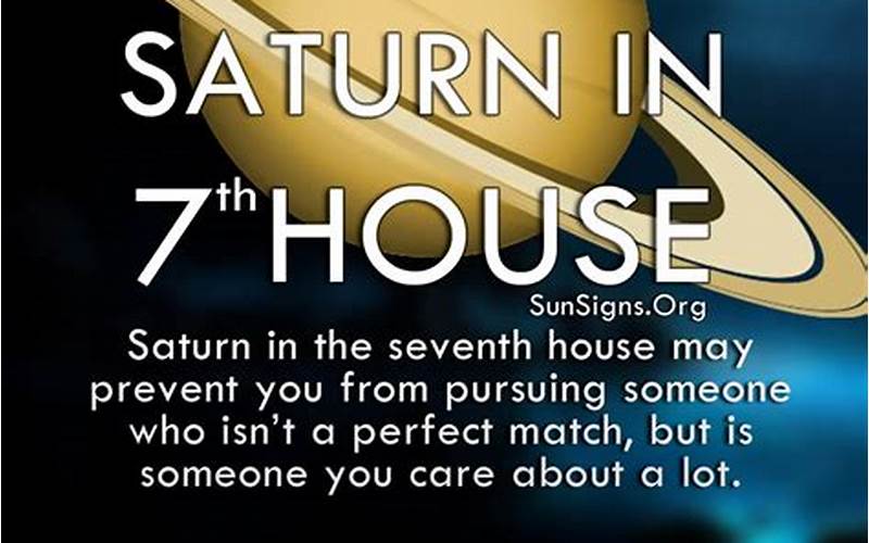 Saturn 7Th House