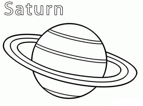 Saturn Color Page
