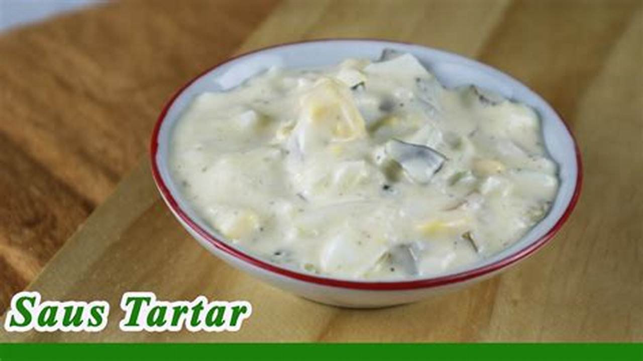 Saus Tartar, Resep8-10k