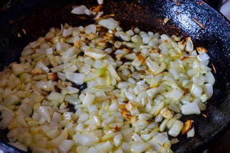 Sautéing Onion and Garlic