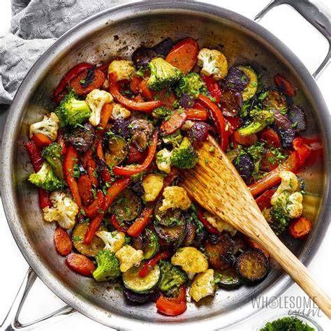 Sautéing Vegetables