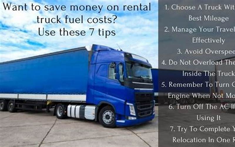 Save Money On Rental Trucks