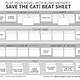 Save The Cat Beat Sheet Template