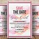Save The Date Flyer Template Word