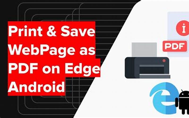 Save Webpage As Pdf In Mobile Devices