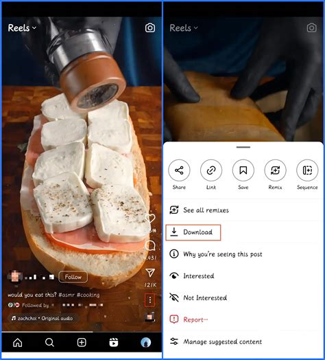 Save Instagram Reels To Phone