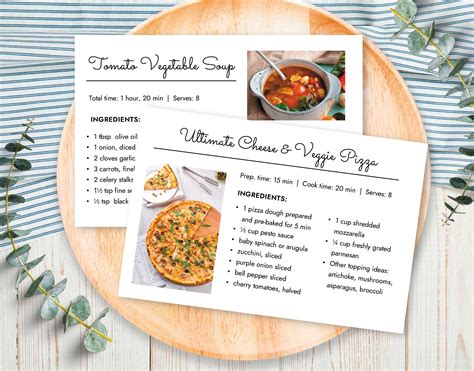 Save Money Good Food Recipe Cards