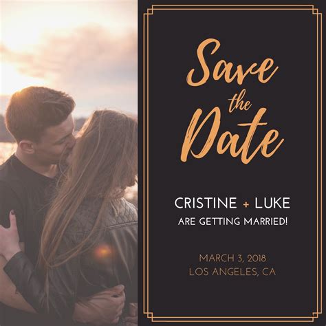 Save The Date Business Event Templates
