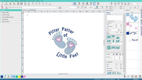 Save and export embroidery design