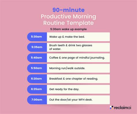 Saving Time in Your Morning Routine