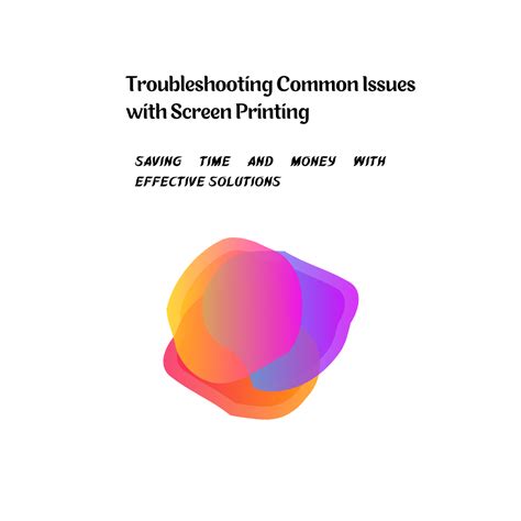 Saving and Printing Issues