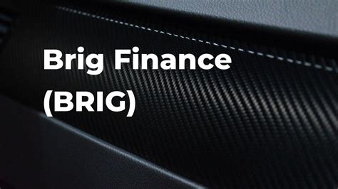 Saving with Brig Finance