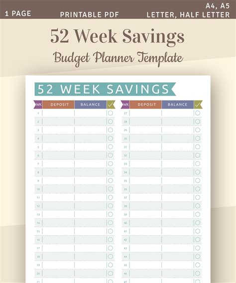 15 Best Images of Monthly Savings Plan Worksheet Free Printable