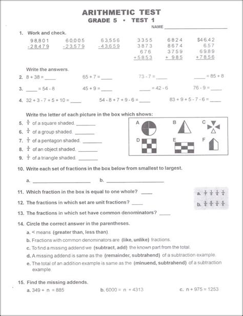 Saxon 8 7 Tests And Worksheets