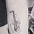 Saxophone Tattoo