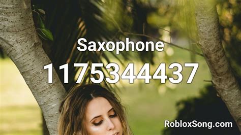 Saxophone - Roblox ID