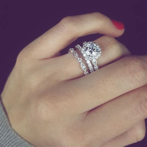 Say ?I do? with stunning diamond duty ring!
