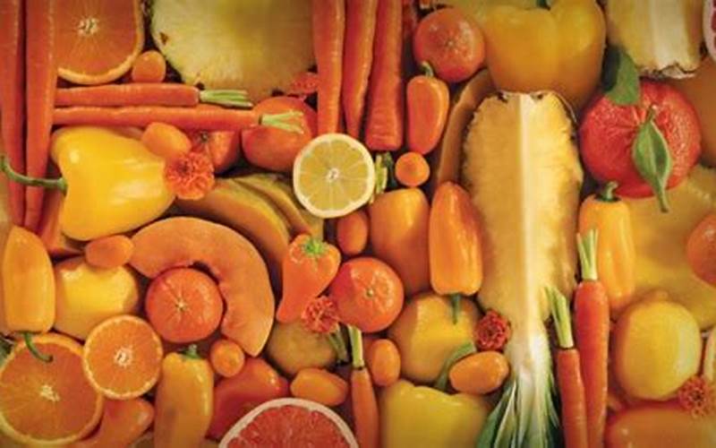 Sayuran Kuning Dan Oranye