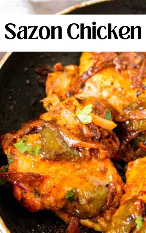 Sazon Chicken Recipe