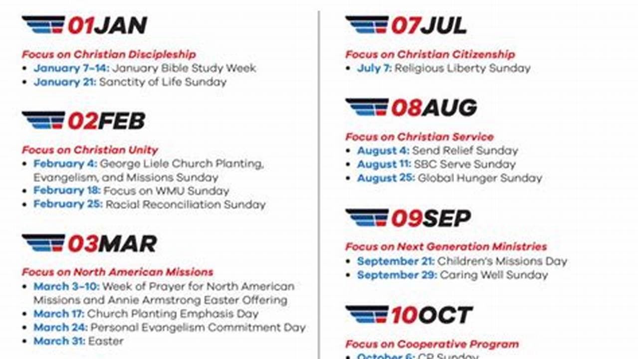 Sbc 2025 Calendar Google Search