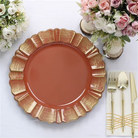 Scalloped Charger Plates