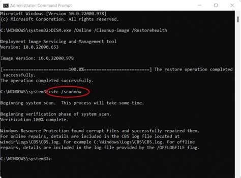 Scan For Corrupted System Files
