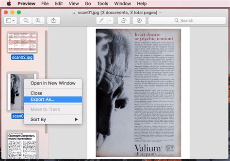 Scan Multiple Pages Into One PDF on macOS Using Preview