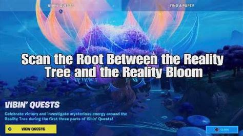 Scan The Root Between The Reality Tree