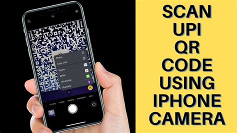 Scan UPI QR Code Using iPhone Camera App in iOS 15 (2021)