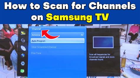 Scan for channels