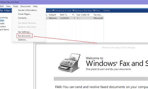 Scan to Windows with Windows Fax and Scan