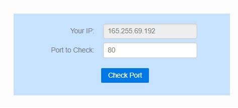 Scanning For Blocked Ports