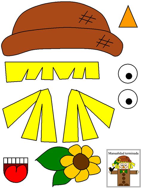 Scarecrow Hat Pattern Printable