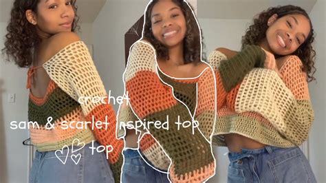 Scarlet And Sam Crochet Top