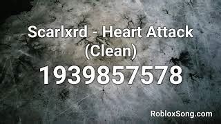 Scarlxrd : Heart Attack - Roblox Song ID - Roblox Music