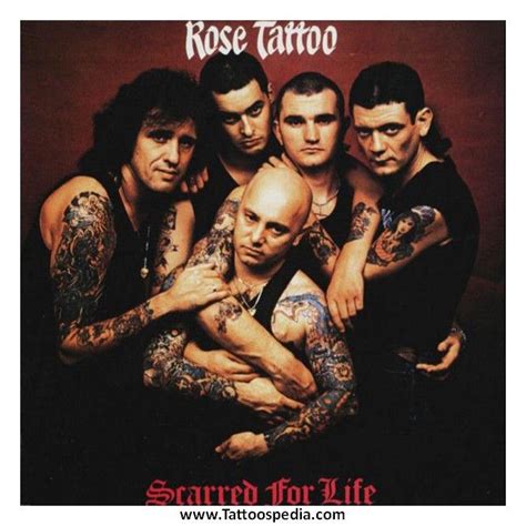 CD Rose Tattoo ‎ The 1980 Lost Album Scarred For Life