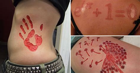 Insane Scarification Tattoos (25 pics)