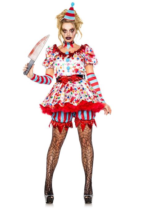 Scary Clown Costumes Female