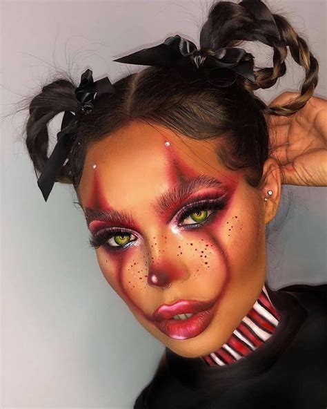Scary Clown Makeup Looks