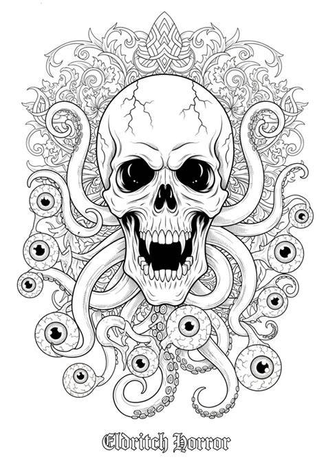 Scary Color Pages