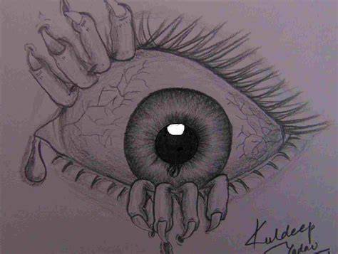 Scary Drawings Easy