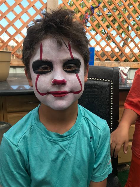 Scary Face Paint For Boys