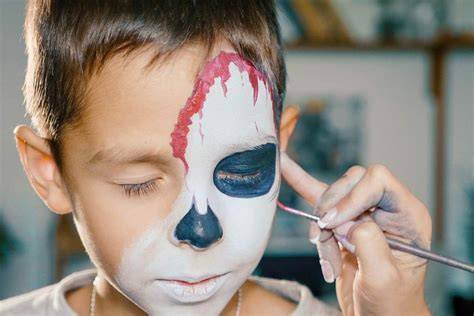 Scary Face Paint Ideas
