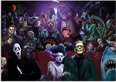 Scary Movie Characters Together