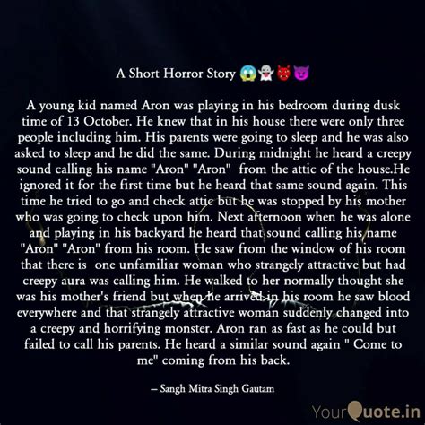 Scary Pictures And Stories