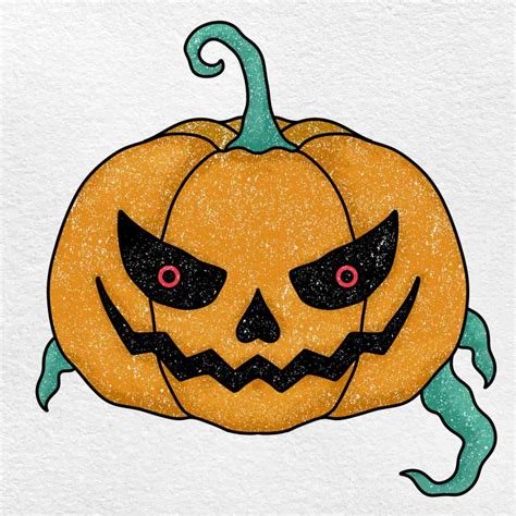 Scary Pictures To Draw For Halloween