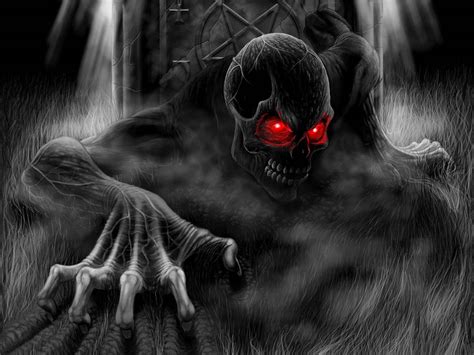 Scary Skeleton Images