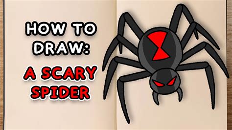 Scary Spiders Drawing